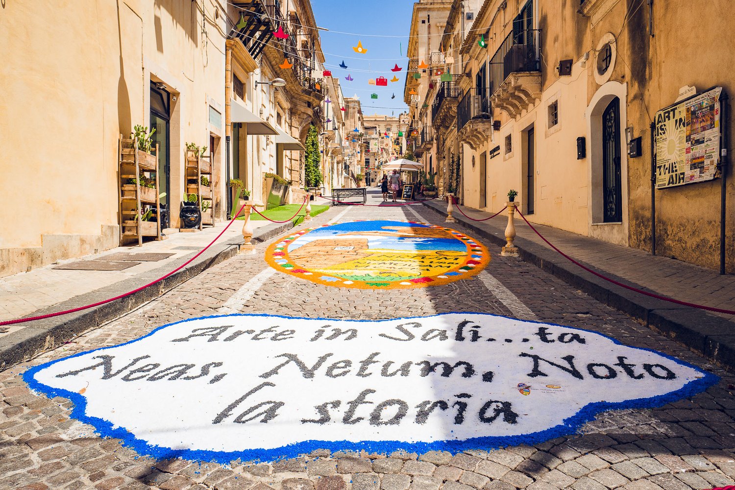  Noto is famous for its Baroque architecture, which Audrey particularly appreciated. 