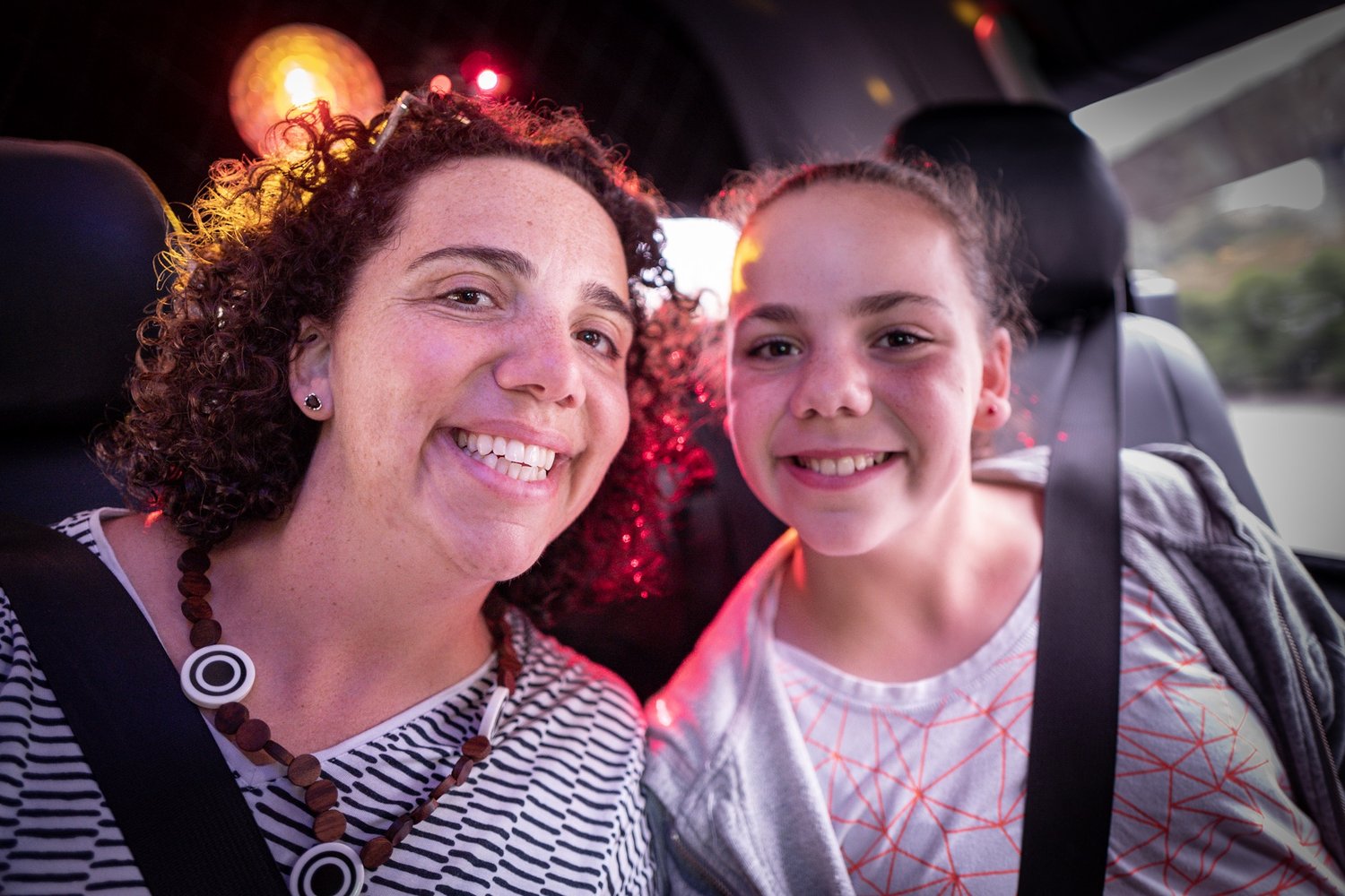 Turns out we booked the ‘Bling Bling Maxi’ taxi. Hijinx ensued..