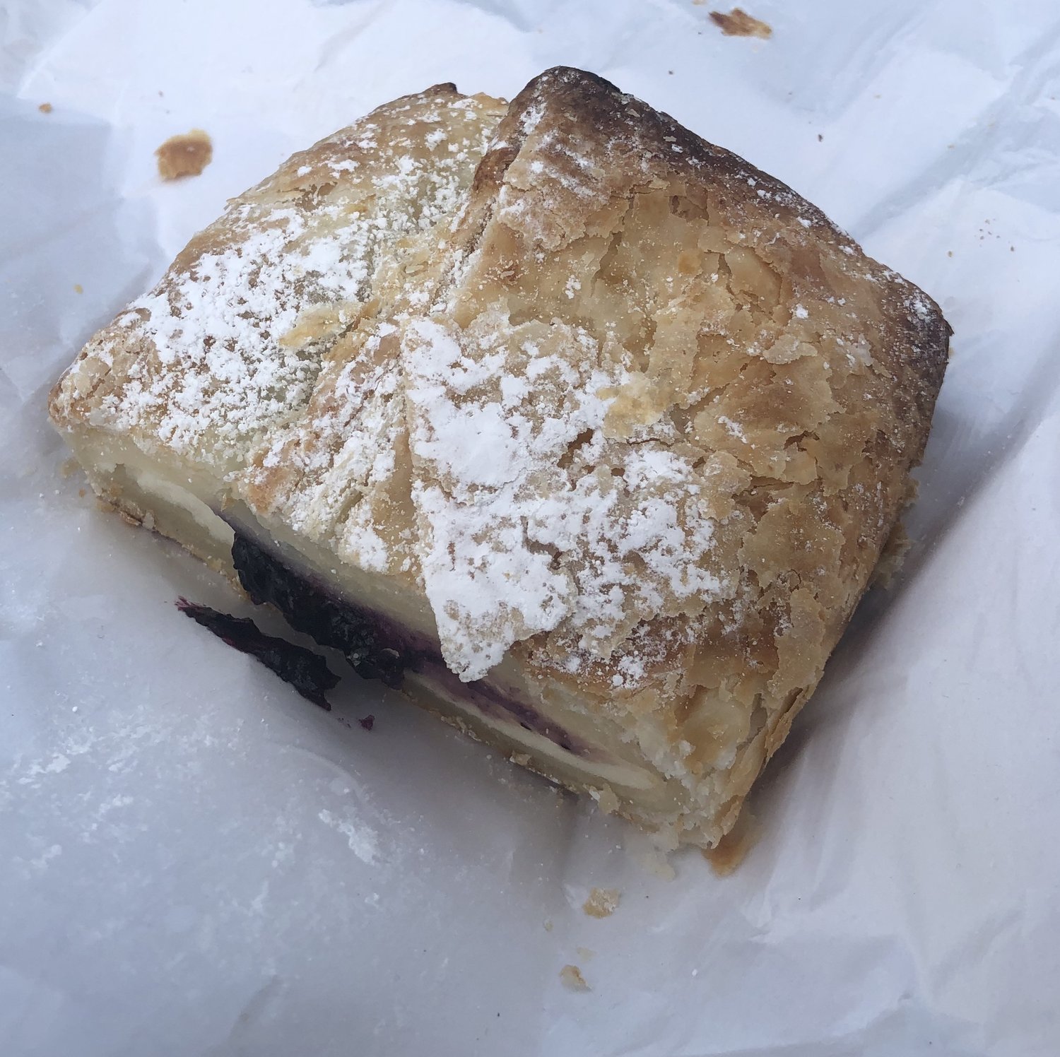  Time for one slice of strudel!  