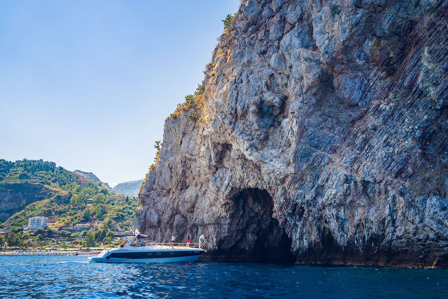  We spent a couple of hours at the beach and were ready to head back to Messina when we realised that we were quite close to another activity we had wanted to do in the area - donkey trekking in the foothills of Mount Etna. We gave them a call and th