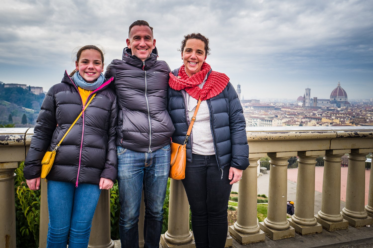  High above Florence 