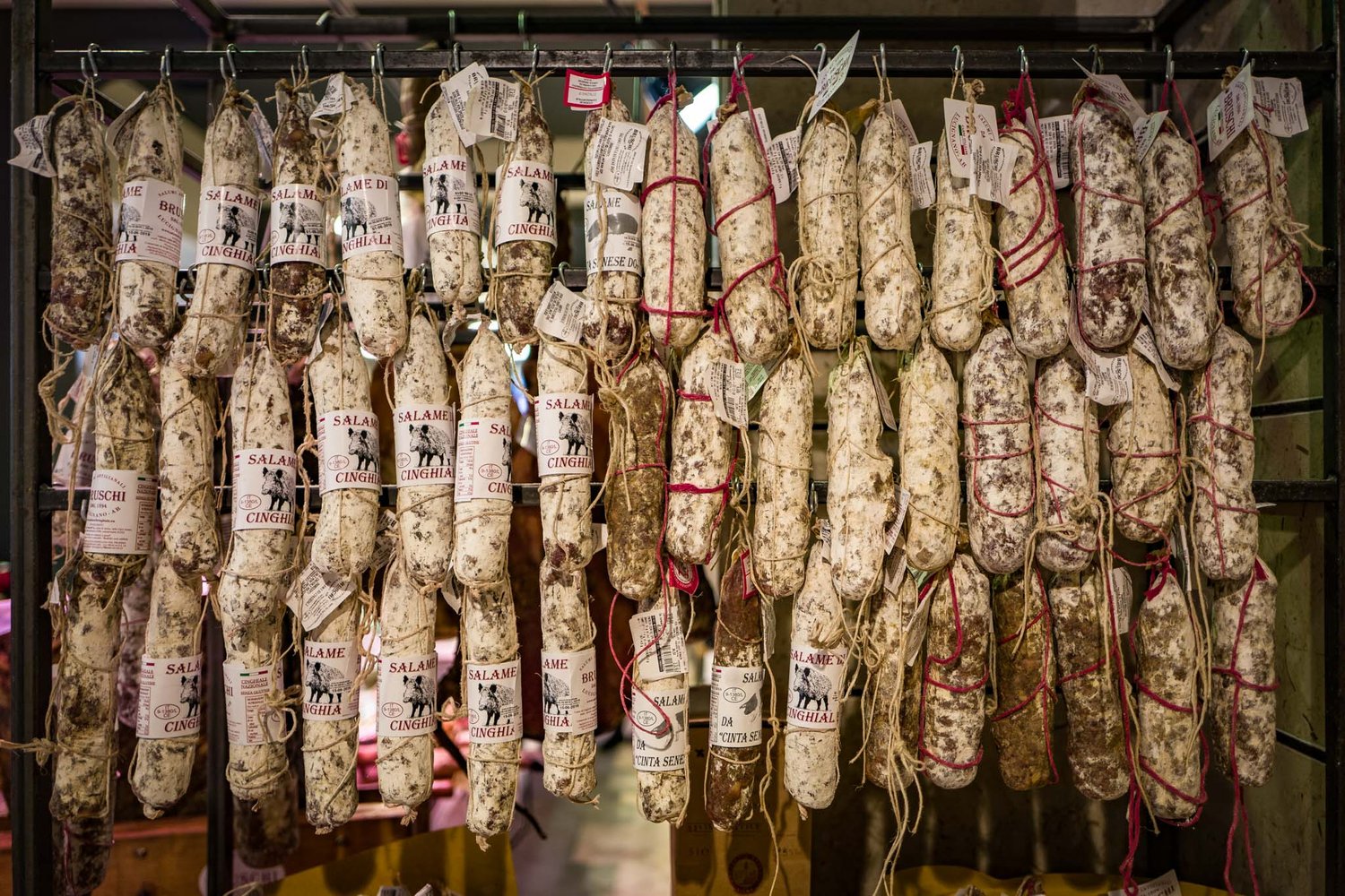 Salami. Lots of salami.