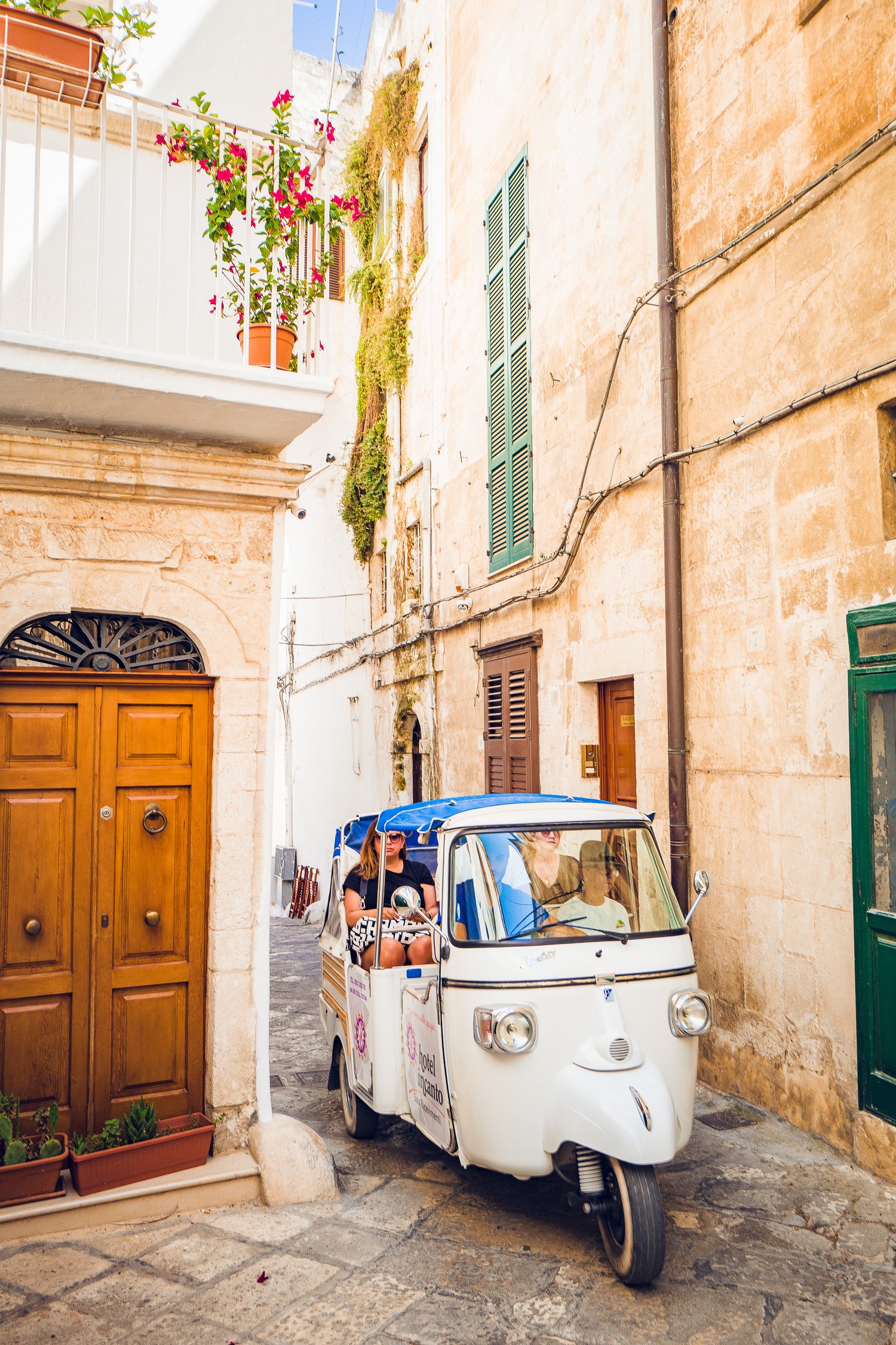  The next day we headed to the old section of Bari, which is famous for the women making pasta in the alleyways every morning. 