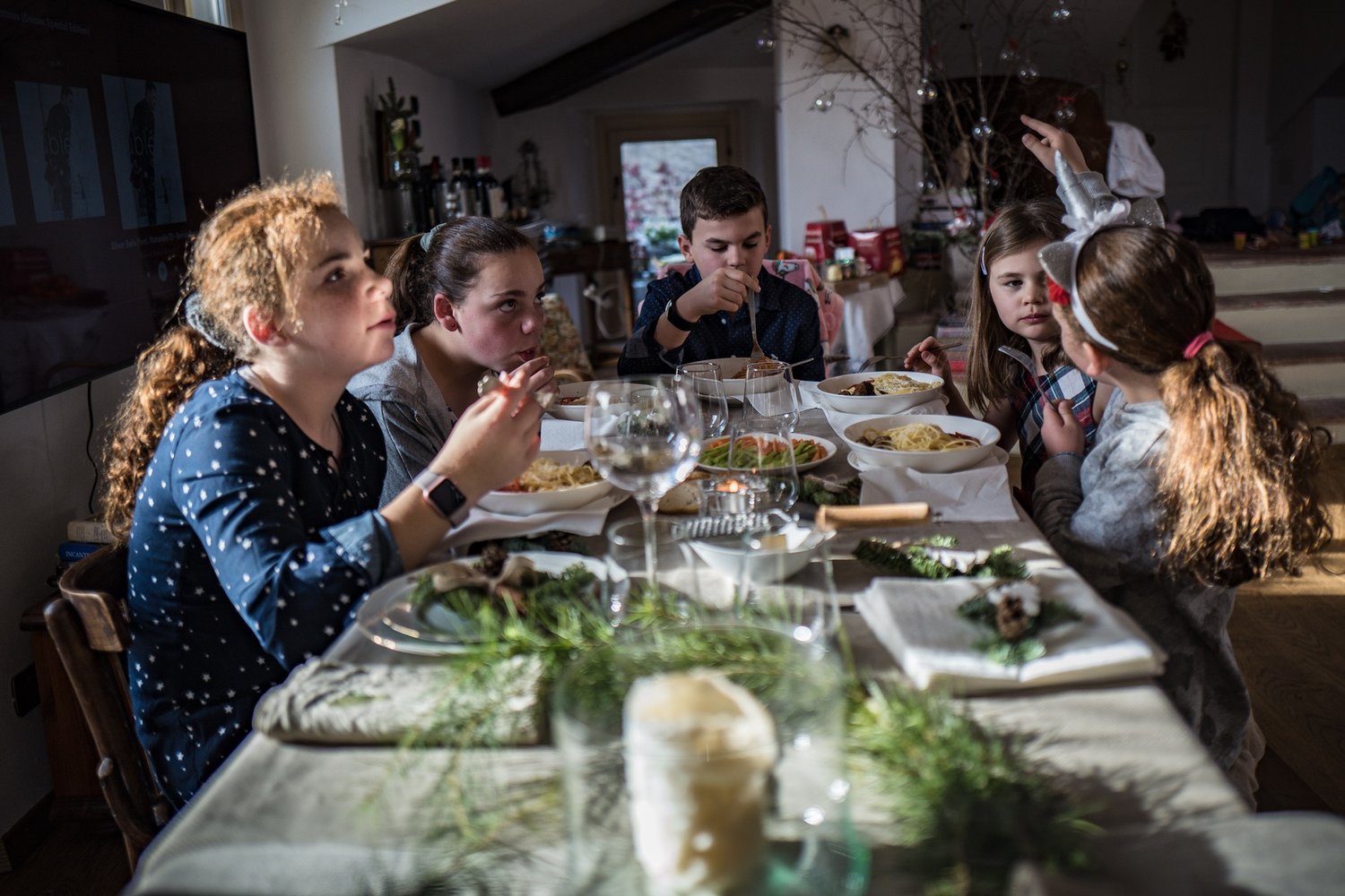  Kids pasta course Xmas Eve 
