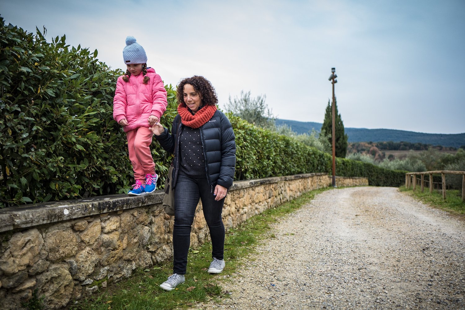 We headed to Monteriggioni, a 13th-century walled town about 20 minutes away.